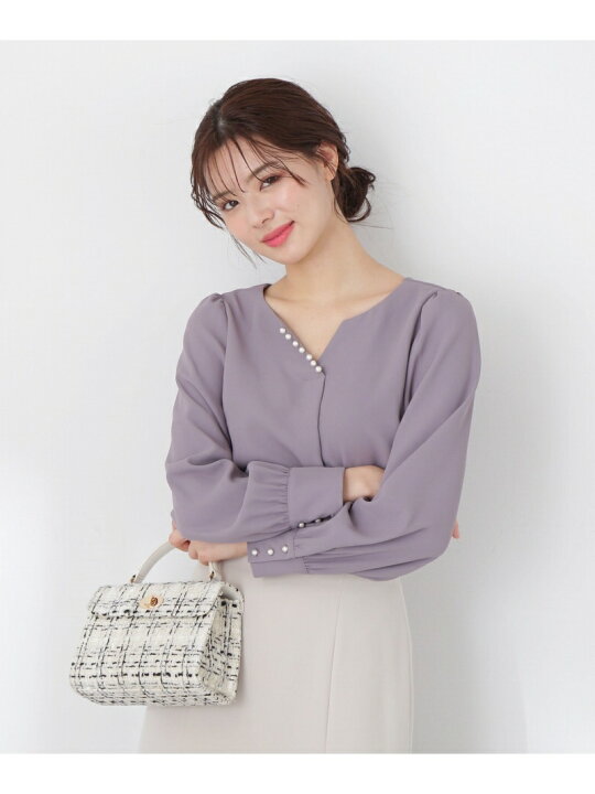 楽天市場】【SALE／50%OFF】パールカットブラウス PROPORTION BODY 