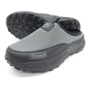 コールマン 防滑 厚底 メンズ クロッグ サボ スリッポン サンダル スニーカー 1S531CH グレー 男性用 アウトドア 悪路 滑りにくい アウトドア 雨 シューズ 靴 coleman