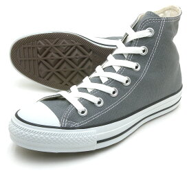 CONVERSE コンバース スニーカー CANVAS ALL STAR Hi キャンバス オールスター ハイカット チャコール 定番 人気商品 グレー 灰色 ロングセラー 送料無料 販売中