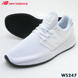 マッピング newbalance ニューバランス レディース スニーカー WS247 UD ホワイト 靴幅:B(細め) クラシックライフスタイル 送料無料 販売中