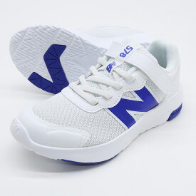 キッズ ベルクロ 軽量 ローカット スニーカー PT578 OH ホワイト/ブルー 578 v1 シューズ 小学生 子供用 ジョギング ランニング 運動会 運動靴レディース newbalance ニューバランス PT578OH