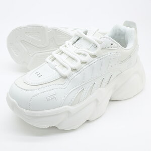 レディース 超軽量 厚底 スニーカー 靴幅:3E 幅広め PLAYBOY プレイボーイ PB-3008 ホワイト 送料無料(沖縄県及び離島を除く) 販売中