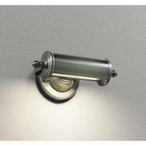 (代引不可)ODELIC オーデリック OG264010LR 表札灯 防雨型 ステンレス 真鍮 真鍮ブロンズメッキ 電球色 (B)