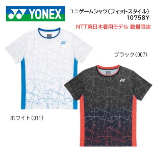 YONEX ���l�b�N�X�@10758Y�@���j�Q�[���V���c�i�t�B�b�g�X�^�C���j�@