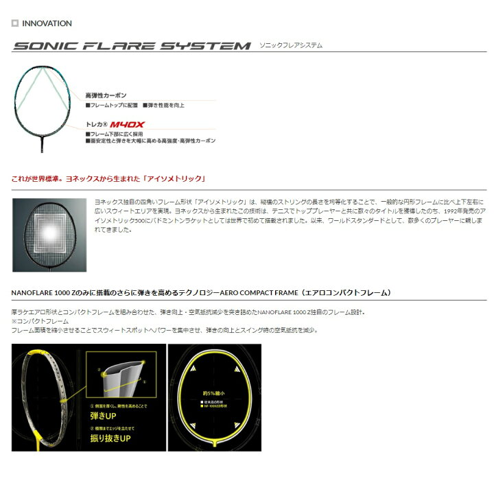 楽天市場】ナノフレア1000Z NANOFLARE1000Z NF1000ZYONEX  