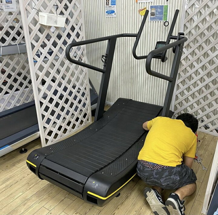 楽天市場】1台限り アルミベルトタイプ 自走式ランニングマシン 電源 
