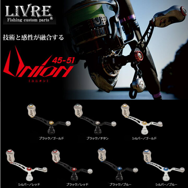 楽天市場】メガテック リブレ ハンドル ユニオン 45-51 シマノS2用 