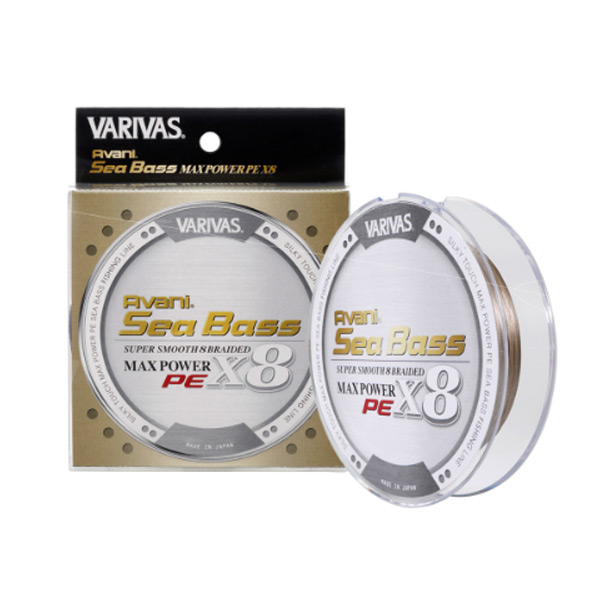 VARIVAS アバニ シーバスPE マックスパワー X8 ステータスゴールド  150m巻き 1.2号