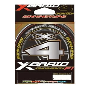 YGK ����� X�u���C�h�I�[�h���S��X4 F1 200m�� 0.6��(MAX11lb) #5�J���[�h�y���[����OK�z