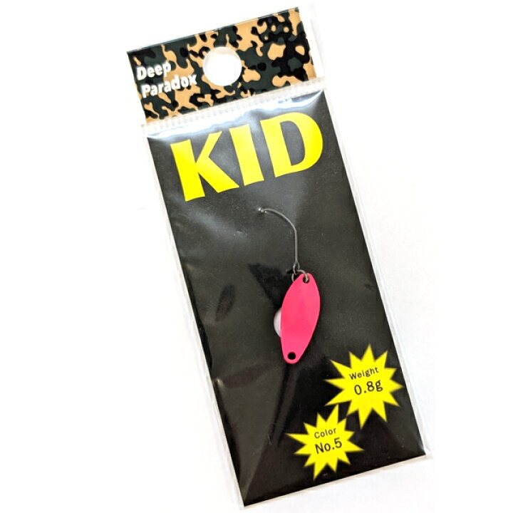Deep Paradox ディープパラドックス キッドダディ 0.95g 5色 楽天市場】ディープパラドックス KID(キッド) 0.8g #5.蛍光ピンク 【メール便OK】 : プロショップケイズ楽天市場店