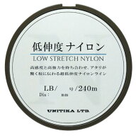 ユニチカ 低伸度ナイロン 4lb 0.8号 240m #ナチュラルクリアー【メール便NG】