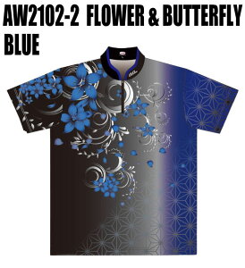 ABS {EOEFA AW2102-2 u[ l[ FLOWER & BUTTERFLY SS-3L Y fB[X |Vc jtH[ {EO {EOObY ꖳ Ԃƒ