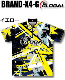 ABS ブランドX ボウリングウェア BRAND-X-GLOBAL クラッシュ ネーム無し SS-3L メンズ レディース ABS ブランドボウリングコレクション ポロシャツ ユニフォーム ボウリング ボウリンググッズ 名入れ無し