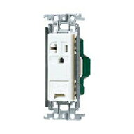 1箱（10個入）パナソニック WTF19313WK コスモシリーズ ワイド21 15A20Aアースターミナル付接地コンセン…
