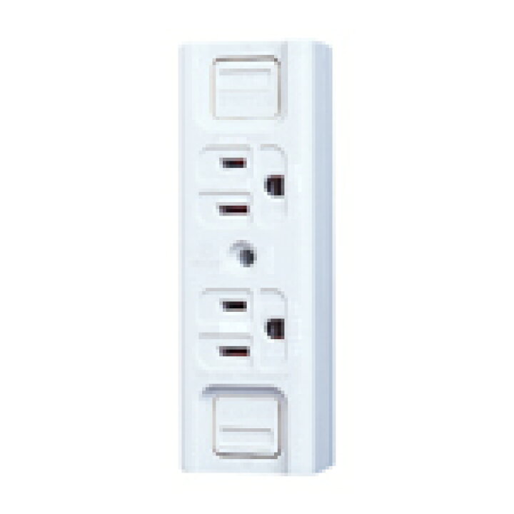 楽天市場】1箱（5個入）パナソニック(Panasonic) 接地15A露出ダブル 