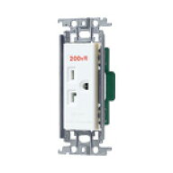 1箱（10個入）パナソニック(Panasonic) コスモシリーズ 15A・20A兼用埋込接地コンセント 250V 金属枠付 W…