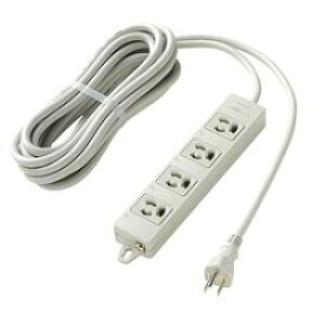 �p�i�\�j�b�N OA�^�b�v �ڒn�����~�߃R���Z���g 4�R�� �}�O�l�b�g�t �R�[�h��5m 15A 125V �O���[ WCH2454H