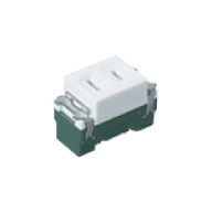 1箱（10個入）パナソニック 埋込コンセント コスモシリーズ 15A 125V ホワイト WN1001SW