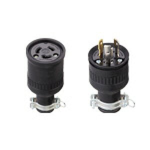 �p�i�\�j�b�N ���|�h���S���R�[�h�R�l�N�^�Z�b�g �ڒn 2P 20A 250V �u���b�N WA5520