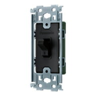 パナソニック WS51161B タンブラスイッチ 埋込タンブラスイッチB（片切） フル端子 15A 300V ブラック