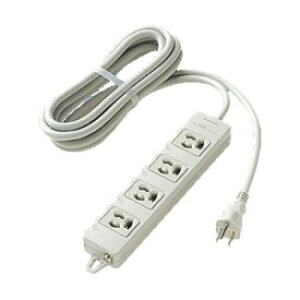�p�i�\�j�b�N OA�^�b�v �ڒn�����~�߃R���Z���g 4�R�� �}�O�l�b�g�t �R�[�h��3m 15A 125V �O���[ WCH2434H