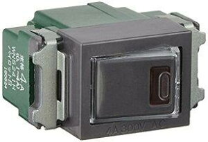 �p�i�\�j�b�N �z����� �t���J���[�X�C�b�` �����p�C���b�g�X�C�b�`B �А� �l�[���t 4A 300V AC �O���[ WN5241H