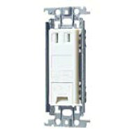 1箱（10個入）パナソニック コスモシリーズワイド21 埋込アースターミナル付コンセント 金属枠付 ホワイ…