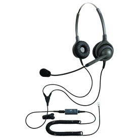 NDK（長塚電話工業所） エンタープライズ ビジネスホン向けヘッドセットパック 両耳タイプ VMC3接続コード（ボリューム/ミュートスイッチ付） タイプH EN2-H(OG)-VMC3　カラー：オリーブグリーンのみ