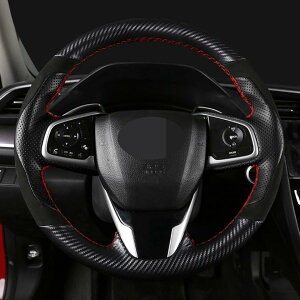 �V�r�b�N CIVIC FC1 FK FK7 FK8 �X�e�A�����O�J�o�[ �n���h���J�o�[ �{�v ���U�[ �J�[�{�� style 3