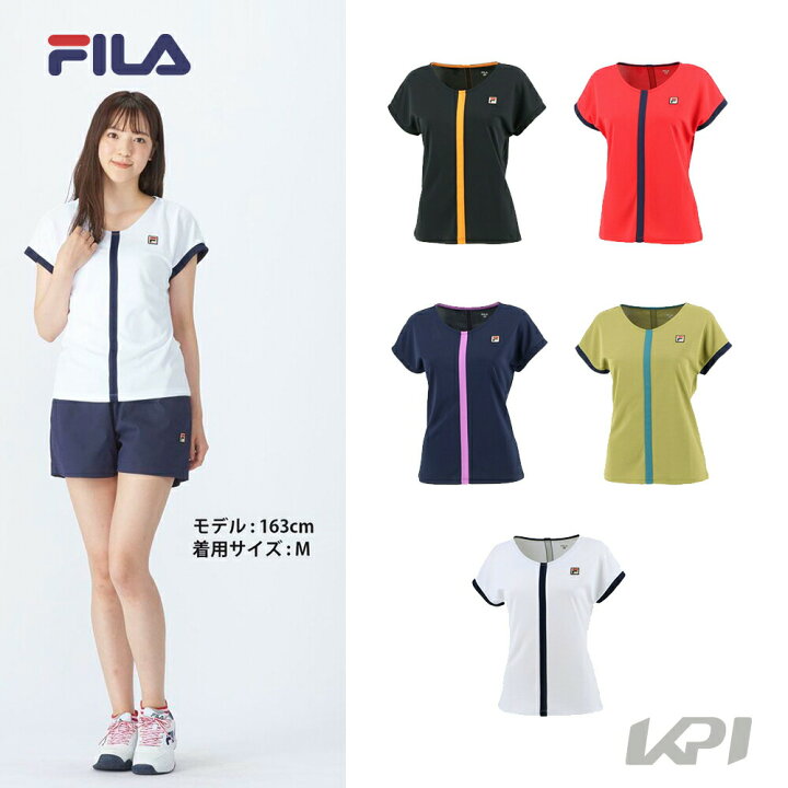 楽天市場 あす楽対応 フィラ Fila テニスウェア レディース ゲームシャツ Vl2367 21fw 即日出荷 Pro Sports