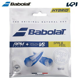 バボラ Babolat テニスガット・ストリング RPM BLAST 125 + TOUCH VS 130 RPMブラスト＋タッチ ハイブリッド 単張 281037