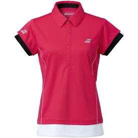 「あす楽対応」バボラ Babolat テニスウェア レディース CLUB SHORT SLEEVE SHIRT ショートスリーブシャツ BWG1331C 2021SS『即日出荷』