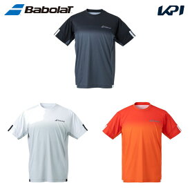 バボラ Babolat テニスウェア ユニセックス CLUB SHORT SLEEVE SHIRT 半袖Tシャツ BUG1310C-2024 2024SS
