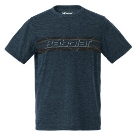 「あす楽対応」バボラ Babolat テニスウェア メンズ ピュア ショートスリーブシャツ PURE SHORT SLEEVE SHIRT BUP3554 2023FW『即日出荷』