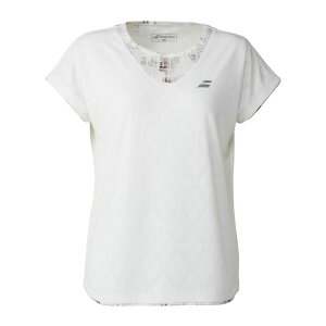 o{ Babolat ejXEFA fB[X PURE SHORT SLEEVE SHIRT LOOSE FIT TVc BWG5324 2025SS