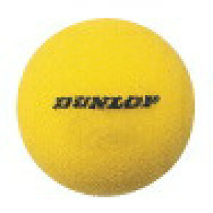 DUNLOP(ダンロップ)「SPONGEYL(スポンジ YL) NSPNGE2YL6BOX」半ダース ショートテニス用スポンジボール 『即日出荷』