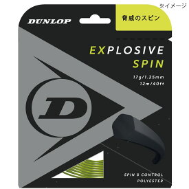 ダンロップ DUNLOP テニスガット・ストリング EXPLOSIVE SPIN エクスプロッシブ・スピン ロールタイプ 240mロール DST12001