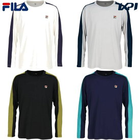 フィラ FILA テニスウェア メンズ ロングスリーブシャツ VM5626 2023FW