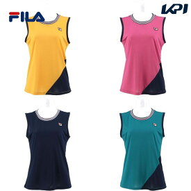 フィラ FILA テニスウェア レディース ノースリーブシャツ VL2653 2023SS