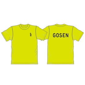 「ポスト投函便で送料無料」ゴーセン GOSEN テニスウェア ユニセックス 2021秋企画 ワンポイントロゴ Tシャツ JPT01 2021FW