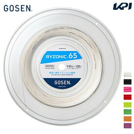 ゴーセン GOSEN バドミントンガット・ストリング ライゾニック 65 RYZONIC 65　200mロール BSRY652