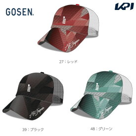 ゴーセン GOSEN テニスキャップ・バイザー ユニセックス 2023秋企画 ALLJAPANキャップ C23A09