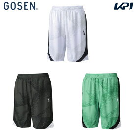 ゴーセン GOSEN テニスウェア ユニセックス ハーフパンツ PP2400 2024SS