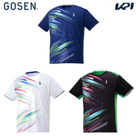 ゴーセン GOSEN テニスウェア ユニセックス ゲームシャツ T2400 2024SS