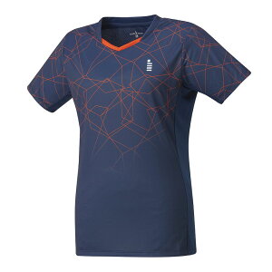 ゴーセン GOSEN テニスウェア レディース ゲームシャツ T2413 2024SS