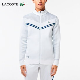 「あす楽対応」ラコステ LACOSTE テニスウェア メンズ 『ダニール・メドベージェフ』メッシュ切り替えトラックジャケット SH1090-99-BED 2023FW 『即日出荷』