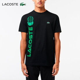 「あす楽対応」ラコステ LACOSTE テニスウェア メンズ 『ダニール・メドベージェフ』クルーネックTシャツ TH1795-10-031 2023FW 『即日出荷』