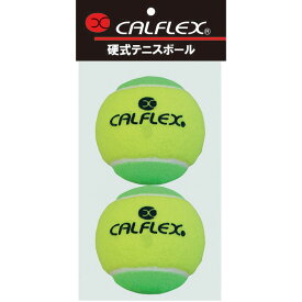 カルフレックス CALFLEX テニステニスボール ツートンカラージュニアテニスボール　STAGE1　2P LB-1