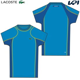 「あす楽対応」ラコステ LACOSTE テニスウェア メンズ テクニカルカッティング鹿の子地テニスTシャツ TH5198-10-CDD 2023SS『即日出荷』