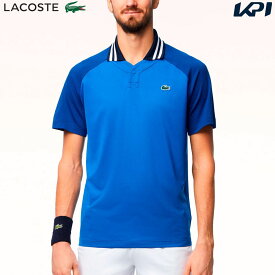 「あす楽対応」ラコステ LACOSTE テニスウェア メンズ 『ダニール・メドベージェフ』変形ポロシャツ DH7381-99-ISS 2024SS 『即日出荷』